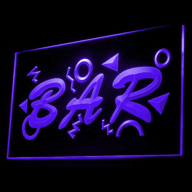 170003 Bar Pub Club Home Decor Open Display illuminated Night Light Neon Sign 16 Color By Remote
