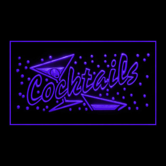 170007 Cocktails Bar Pub Club Home Decor Open Display illuminated Night Light Neon Sign 16 Color By Remote