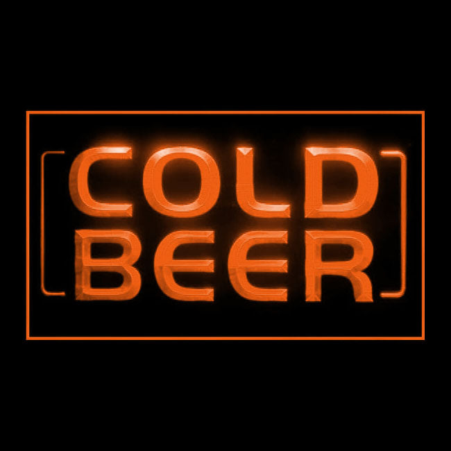170023 Cold Beer Bar Pub Club Home Decor Open Display illuminated Night Light Neon Sign 16 Color By Remote