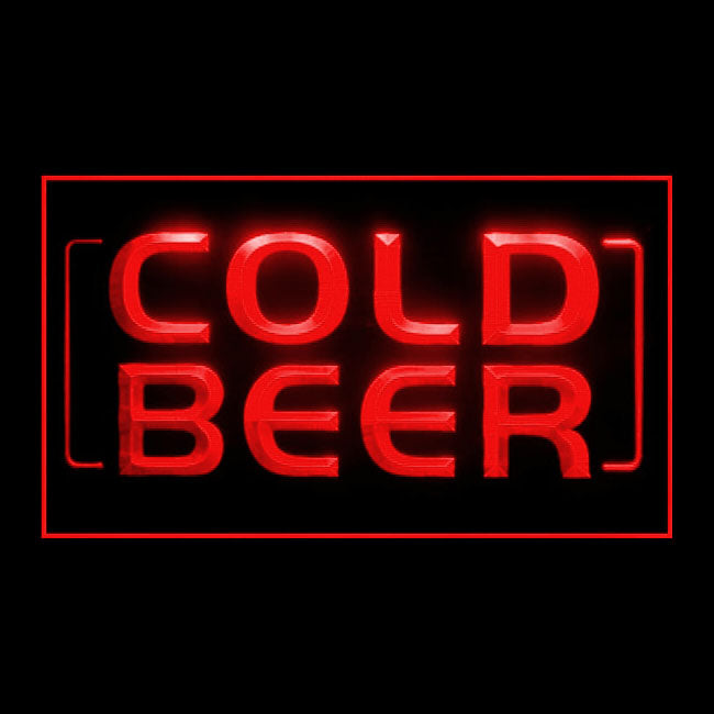 170023 Cold Beer Bar Pub Club Home Decor Open Display illuminated Night Light Neon Sign 16 Color By Remote