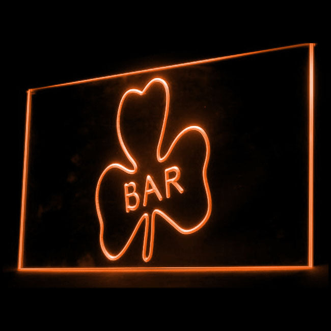 170024 Shamrock Pub Beer Bar Home Decor Open Home Decor Open Display illuminated Night Light Neon Sign 16 Color By Remote