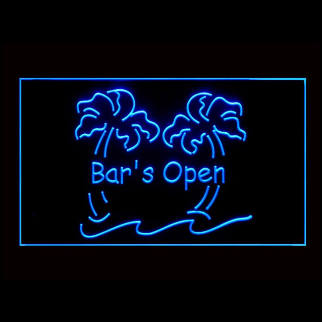 170051 Bar is Open Happy Hours Beer Home Decor Open Display illuminated Night Light Neon Sign 16 Color By Remote