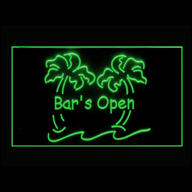 170051 Bar is Open Happy Hours Beer Home Decor Open Display illuminated Night Light Neon Sign 16 Color By Remote