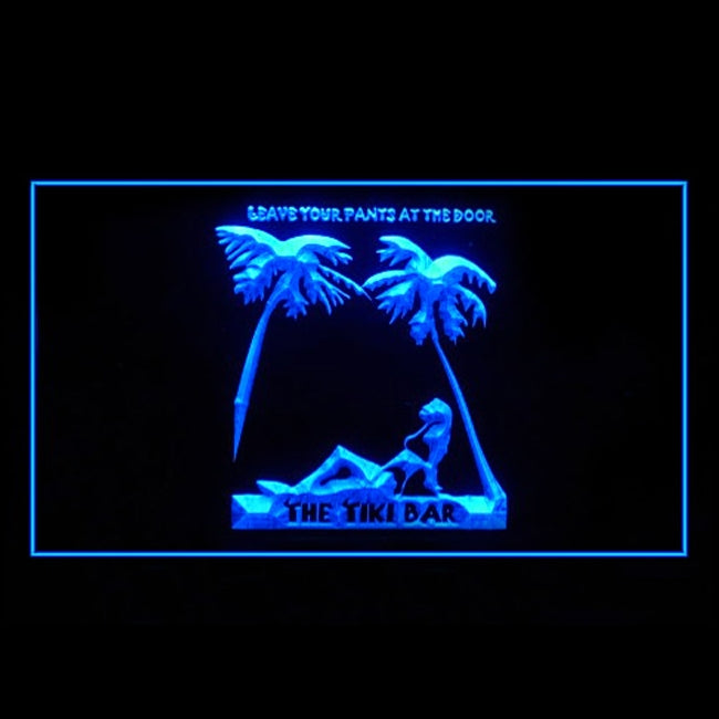 170057 Tiki Bar Happy Hours Beer Home Decor Open Display illuminated Night Light Neon Sign 16 Color By Remote