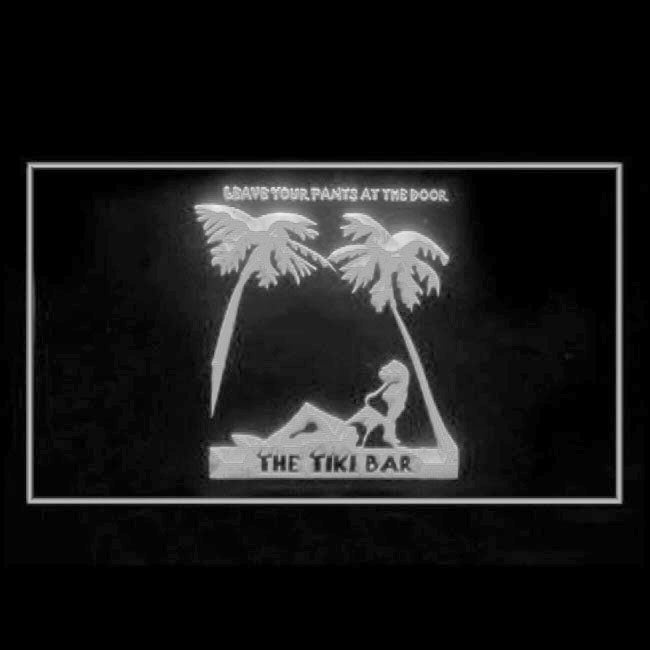 170057 Tiki Bar Happy Hours Beer Home Decor Open Display illuminated Night Light Neon Sign 16 Color By Remote