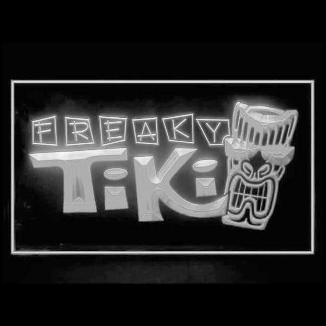 170075 Freaky Tiki Bar Beer Home Decor Open Display illuminated Night Light Neon Sign 16 Color By Remote