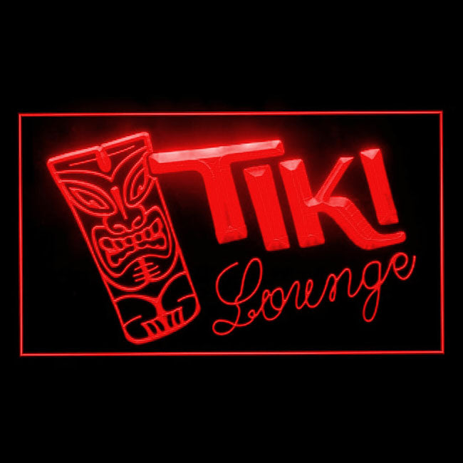 170079 Tiki Lounge Open Happy Hours Beer Home Decor Open Display illuminated Night Light Neon Sign 16 Color By Remote