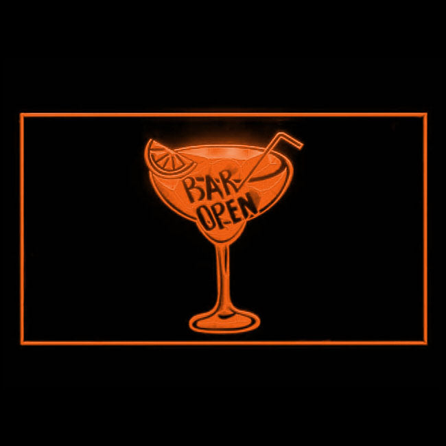 170081 Bar is Open Happy Hours Beer Home Decor Open Display illuminated Night Light Neon Sign 16 Color By Remote