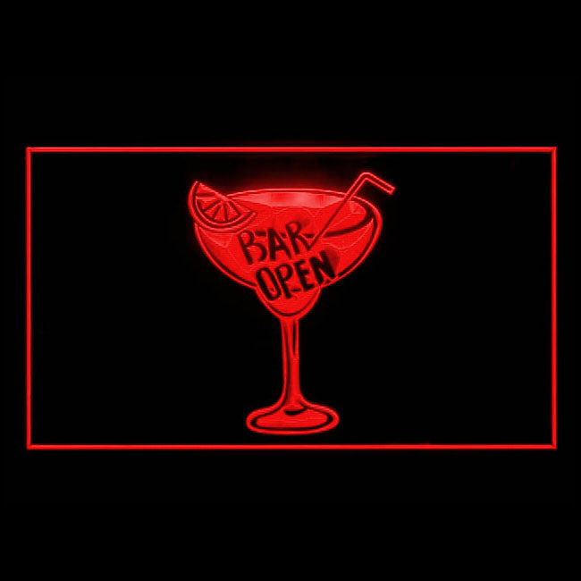 170081 Bar is Open Happy Hours Beer Home Decor Open Display illuminated Night Light Neon Sign 16 Color By Remote