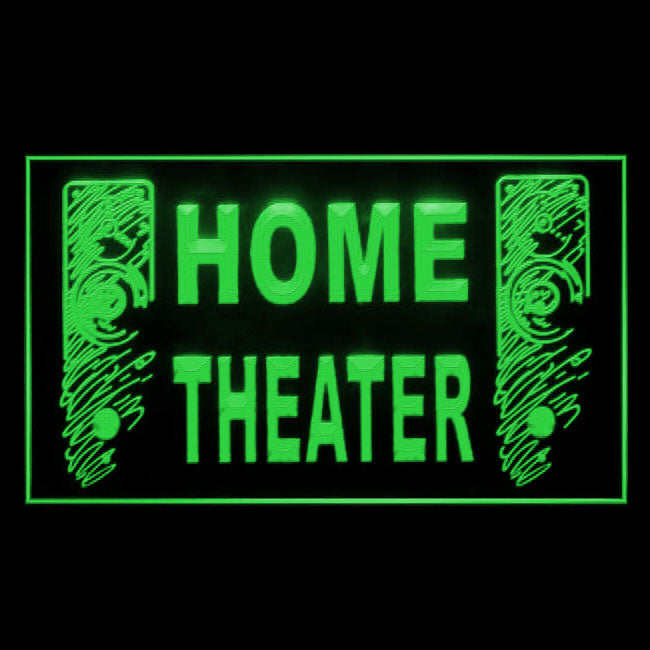 170092 Home Theater Studio Home Decor Open Display illuminated Night Light Neon Sign 16 Color By Remote
