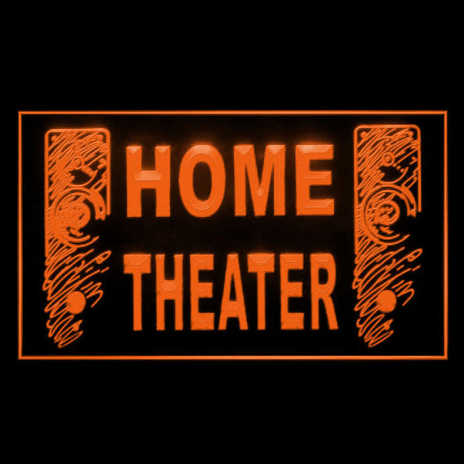170092 Home Theater Studio Home Decor Open Display illuminated Night Light Neon Sign 16 Color By Remote