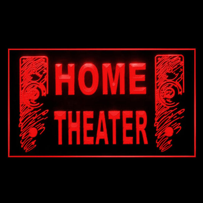170092 Home Theater Studio Home Decor Open Display illuminated Night Light Neon Sign 16 Color By Remote