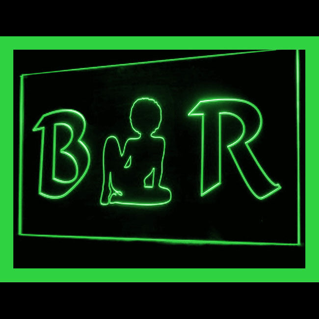 170100 Lady Bar Pub Club Home Decor Open Display illuminated Night Light Neon Sign 16 Color By Remote