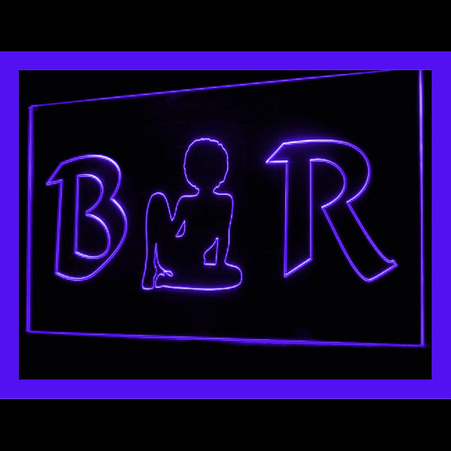 170100 Lady Bar Pub Club Home Decor Open Display illuminated Night Light Neon Sign 16 Color By Remote