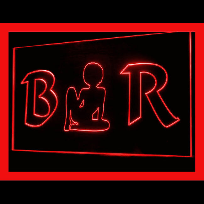 170100 Lady Bar Pub Club Home Decor Open Display illuminated Night Light Neon Sign 16 Color By Remote