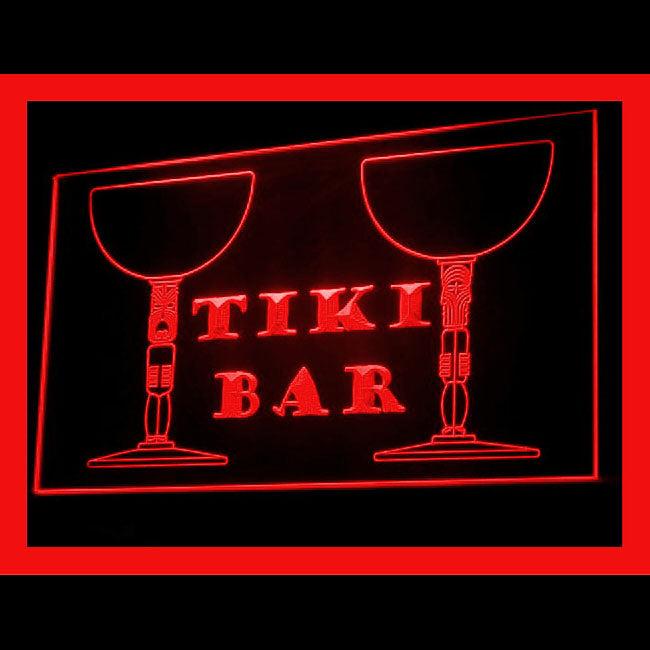 170114 Tiki Bar Happy Hours Beer Home Decor Open Display illuminated Night Light Neon Sign 16 Color By Remote