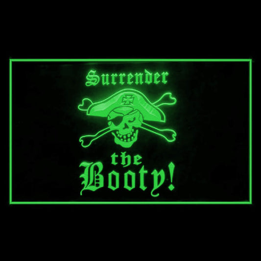 170115 Surrender The Booty Bar Pub Home Decor Open Display illuminated Night Light Neon Sign 16 Color By Remote