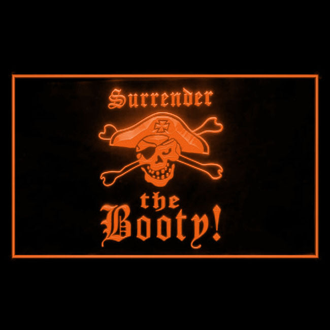 170115 Surrender The Booty Bar Pub Home Decor Open Display illuminated Night Light Neon Sign 16 Color By Remote