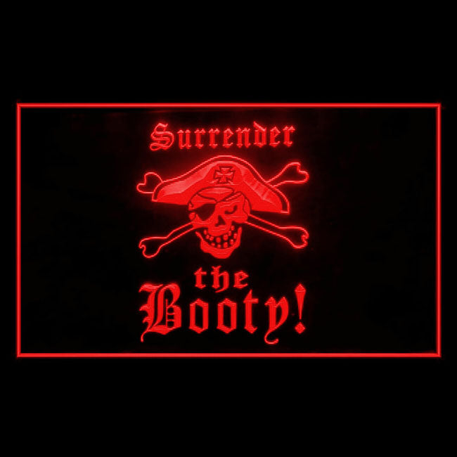 170115 Surrender The Booty Bar Pub Home Decor Open Display illuminated Night Light Neon Sign 16 Color By Remote