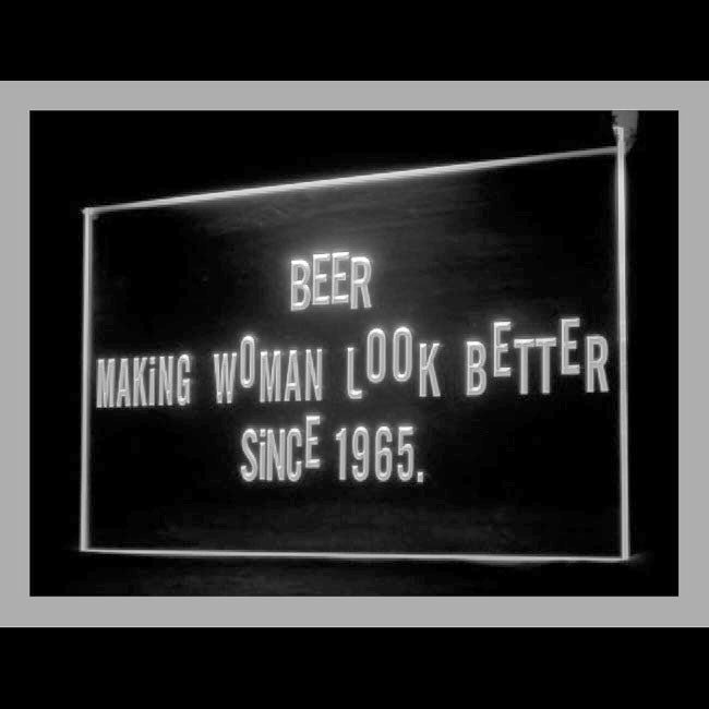 170127 Beer Making Women Look Better Bar Pub Home Decor Open Display illuminated Night Light Neon Sign 16 Color By Remote