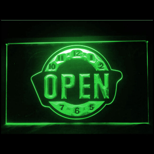 170142 Happy Hour Bar Pub Beer Home Decor Open Display illuminated Night Light Neon Sign 16 Color By Remote