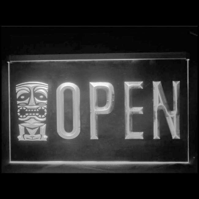 170145 Tiki Bar Beer Pub Home Decor Open Display illuminated Night Light Neon Sign 16 Color By Remote