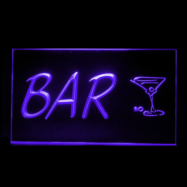 170152 Bar Pub Club Home Decor Open Display illuminated Night Light Neon Sign 16 Color By Remote