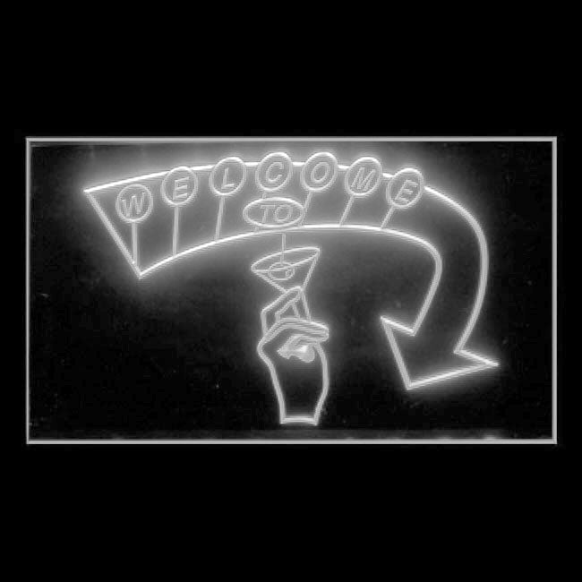 170162 Welcome to Cocktails Bar Pub Home Decor Open Display illuminated Night Light Neon Sign 16 Color By Remote