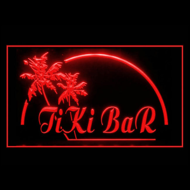 170168 Tiki Bar Happy Hours Beer Home Decor Open Display illuminated Night Light Neon Sign 16 Color By Remote
