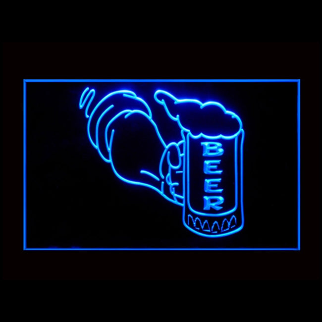 170170 Cold Beer Bar Pub Club Home Decor Open Display illuminated Night Light Neon Sign 16 Color By Remote