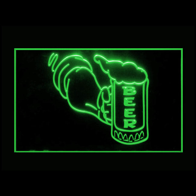 170170 Cold Beer Bar Pub Club Home Decor Open Display illuminated Night Light Neon Sign 16 Color By Remote