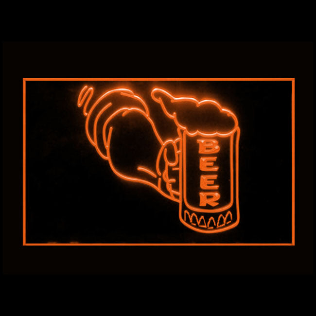 170170 Cold Beer Bar Pub Club Home Decor Open Display illuminated Night Light Neon Sign 16 Color By Remote