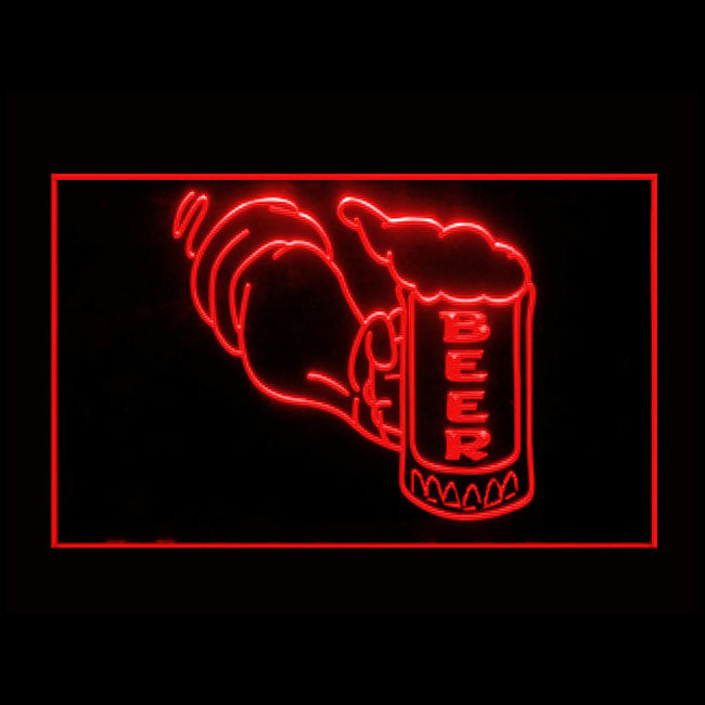170170 Cold Beer Bar Pub Club Home Decor Open Display illuminated Night Light Neon Sign 16 Color By Remote