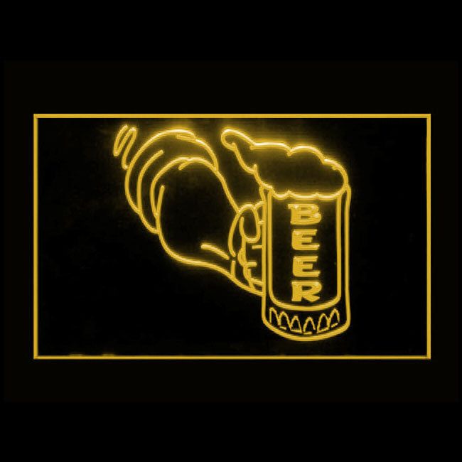 170170 Cold Beer Bar Pub Club Home Decor Open Display illuminated Night Light Neon Sign 16 Color By Remote