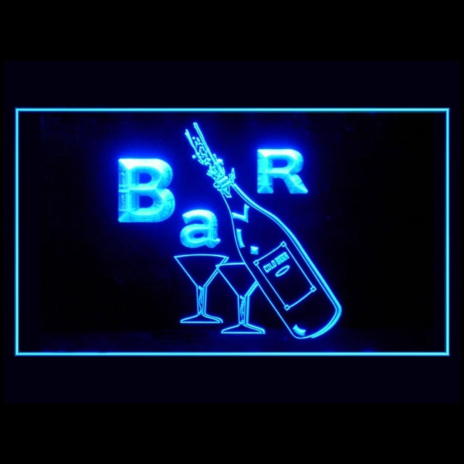 170172 Bar Pub Club Home Decor Open Display illuminated Night Light Neon Sign 16 Color By Remote