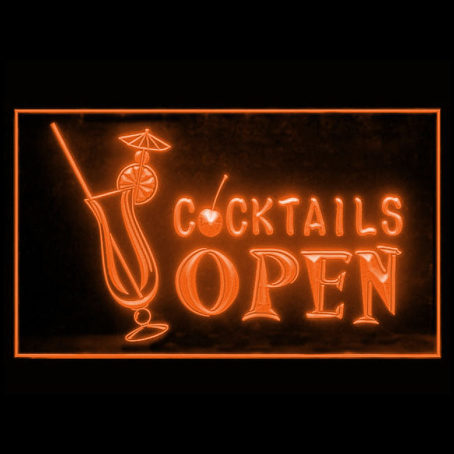 170174 Cocktails Bar Pub Club Home Decor Open Display illuminated Night Light Neon Sign 16 Color By Remote