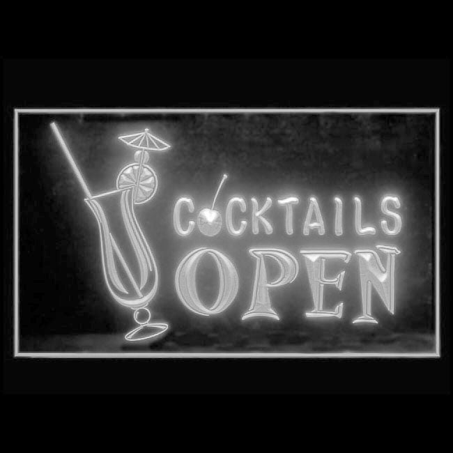 170174 Cocktails Bar Pub Club Home Decor Open Display illuminated Night Light Neon Sign 16 Color By Remote