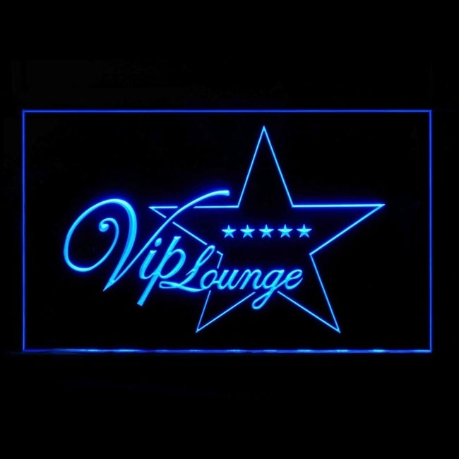 170176 VIP Lounge Bar Beer Pub Home Decor Open Display illuminated Night Light Neon Sign 16 Color By Remote