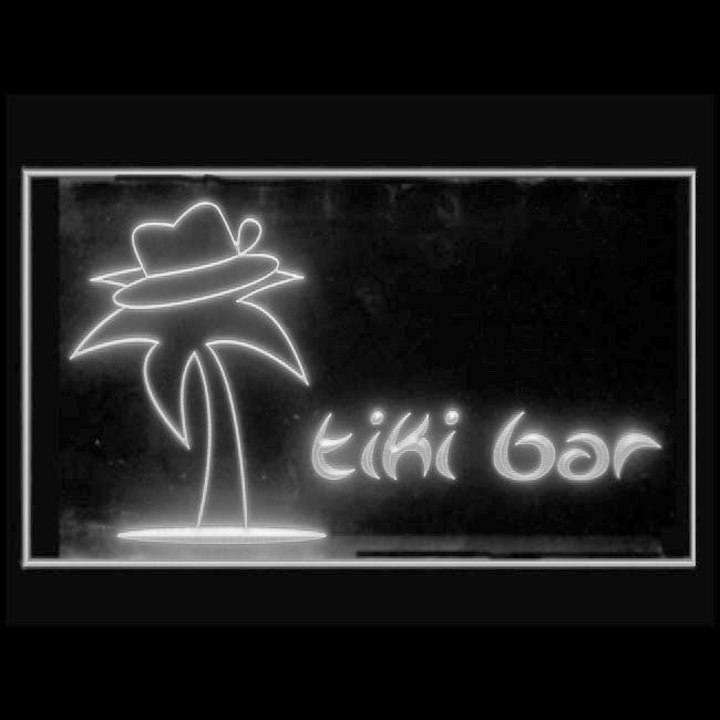 170183 Tiki Bar Happy Hours Beer Home Decor Open Display illuminated Night Light Neon Sign 16 Color By Remote