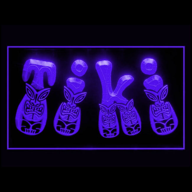 170188 Tiki Bar Happy Hours Beer Home Decor Open Display illuminated Night Light Neon Sign 16 Color By Remote