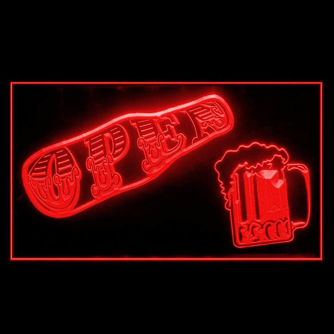 170190 Cold Beer Bar Pub Club Home Decor Open Display illuminated Night Light Neon Sign 16 Color By Remote