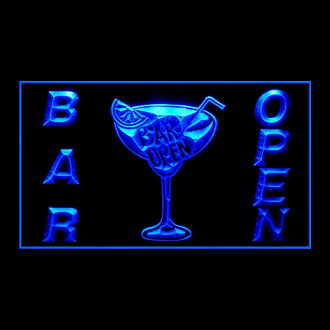 170206 Bar Pub Club Home Decor Open Display illuminated Night Light Neon Sign 16 Color By Remote