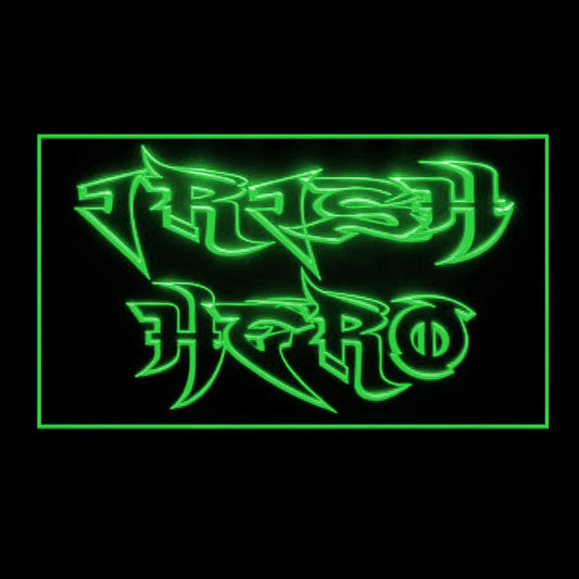 170211 Irish Hero Happy-go-lucky Home Decor Open Display illuminated Night Light Neon Sign 16 Color By Remote