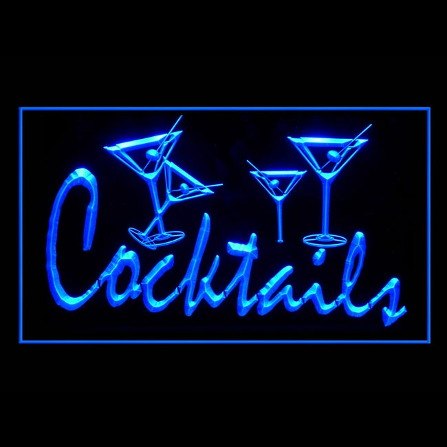 170219 Cocktails Bar Pub Club Home Decor Open Display illuminated Night Light Neon Sign 16 Color By Remote