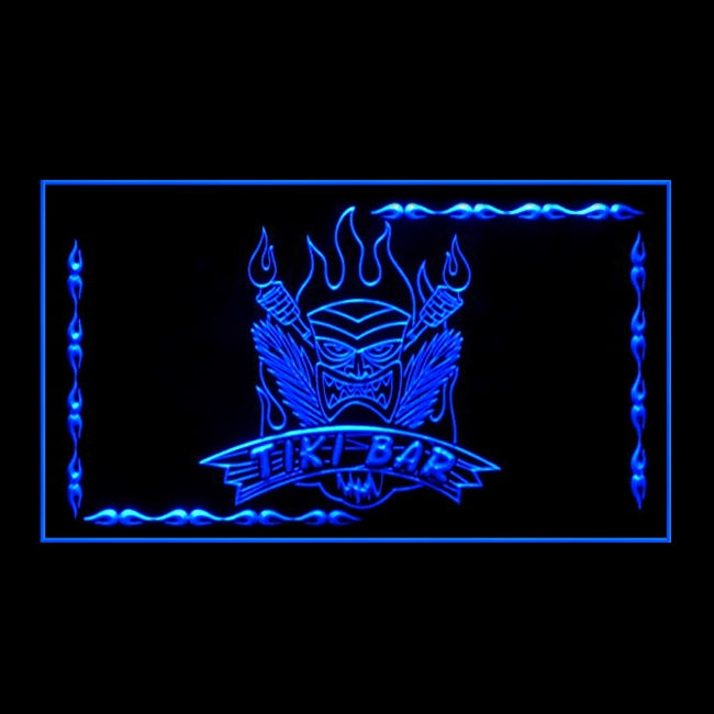 170234 Tiki Bar Happy Hours Beer Home Decor Open Display illuminated Night Light Neon Sign 16 Color By Remote