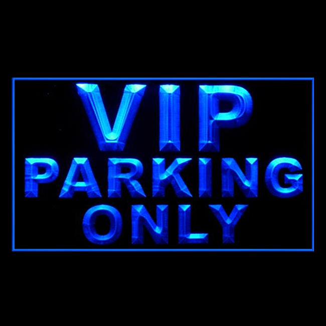 170240 VIP Parking Only Bar Beer Home Decor Open Display illuminated Night Light Neon Sign 16 Color By Remote