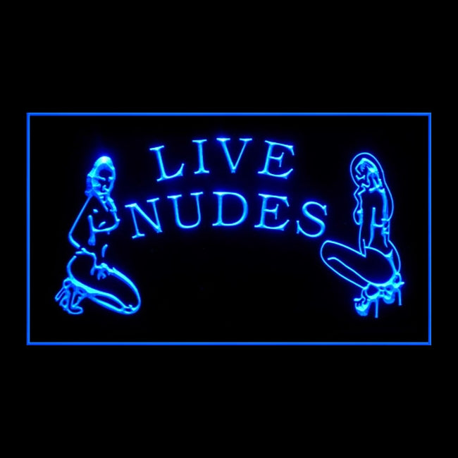 180003 Live Nude Girl Dancing Club Adult Store Shop Home Decor Open Display illuminated Night Light Neon Sign 16 Color By Remote