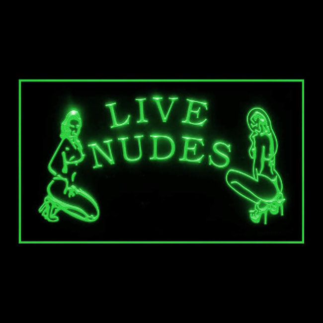 180003 Live Nude Girl Dancing Club Adult Store Shop Home Decor Open Display illuminated Night Light Neon Sign 16 Color By Remote