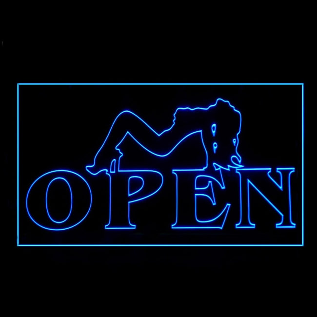 180005 Live Nude Girl Dancing Club Adult Store Shop Home Decor Open Display illuminated Night Light Neon Sign 16 Color By Remote