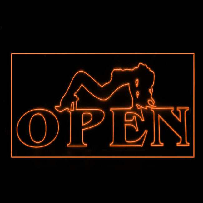 180005 Live Nude Girl Dancing Club Adult Store Shop Home Decor Open Display illuminated Night Light Neon Sign 16 Color By Remote